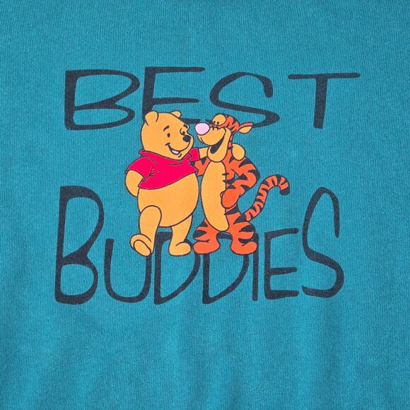 Vintage Pooh 100 Acre Collection Winnie The Pooh & Tigger Best Friends Sweater - Picture 1 of 8